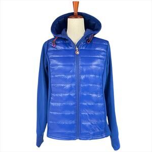 CANADA WEATHER GEAR NWT Royal Blue Quilted Nylon Lightweight Jacket Size S